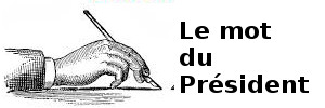 Le mot du président